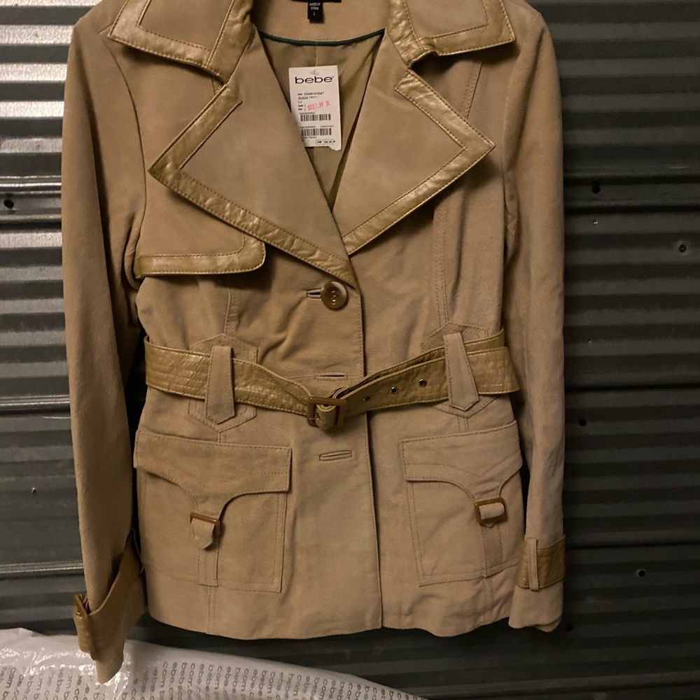 Bebe suede women’s jacket